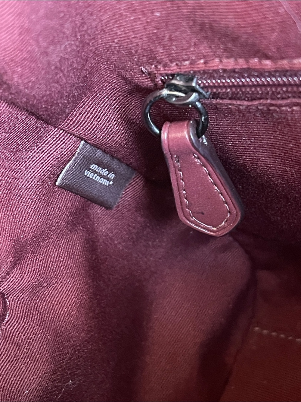 COACH Pink Saffiano Leather Satchel with Chain Detail - Picture 7 of 10
